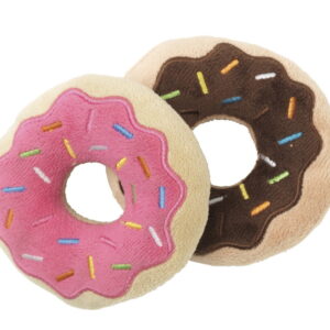 Fuzzyards Donuts roze en chocolade