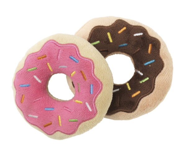Fuzzyards Donuts roze en chocolade